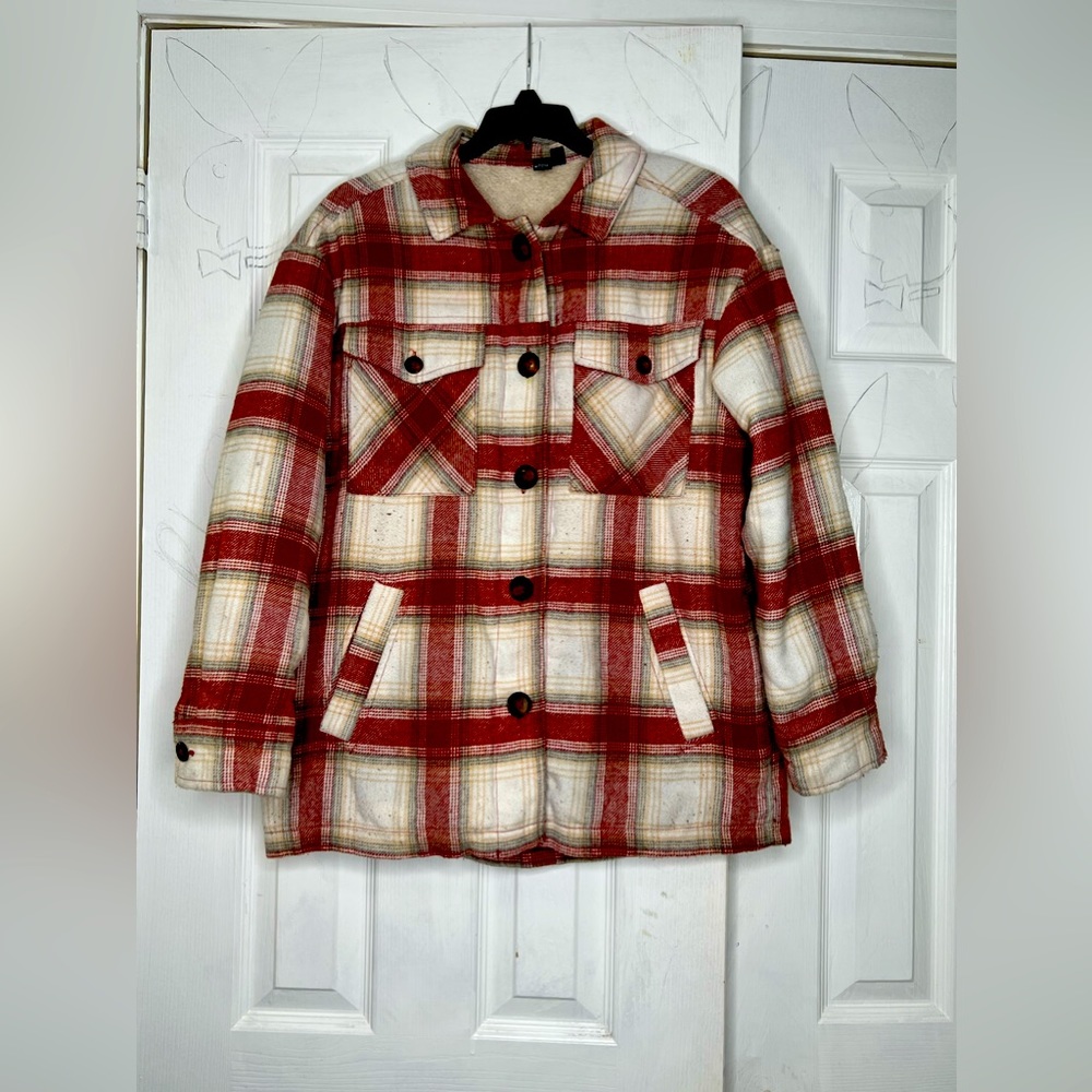 Woman’s flannel jacket